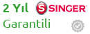 2 Yıl Janome Singer Garantili