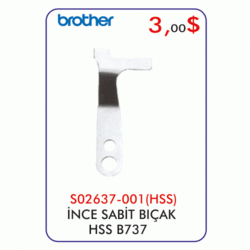 B737 HSS S02637 İnce Sabit Bıçak