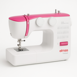 Elmas TR360 Dikiş Makinesi (Uzatma Tabla Hediyeli) - Pembe
