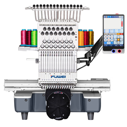 Fuwei 1501R Tek Kafa 15 İğne Nakış Makinası (60x40cm)