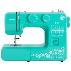 Janome E1015 Joy of Sewing Dikiş Makinesi (Yeşil)