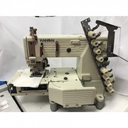 Kansai Special FX-4404PMD Burunlu 4 İğne Lastik Makinası - 2.El