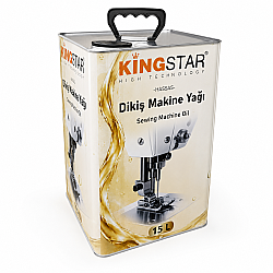 Kingstar İnce Dikiş Makinesi Yağı 15 Lt