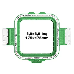 Kingstar Mıknatıslı Nakış Makinesi Kasnağı 17,5Cm X 17,5Cm 