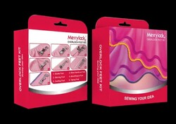 Merrylock 5100H010A MK4075 Merrylock 6 Adet Overlok Ayak Seti (MK2000~MK6000 Serisi İçin)