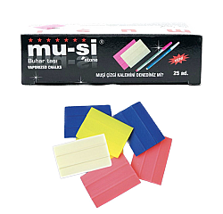 Muşi Çizgi Taşı Karışık Renkli 25 Adet