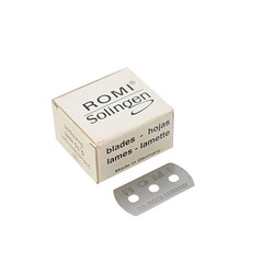 Romi Solingen Hassas Kumaş Terazi Gramaj Jilet 1/1 0.15MM 100ADET