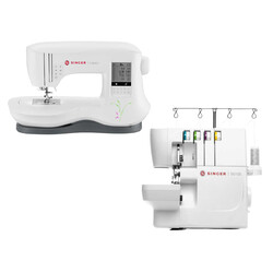 Singer Legacy C440 Elektronik Dikiş Makinesi ve Singer S0105 Overlok Makinesi Avantajlı Paket