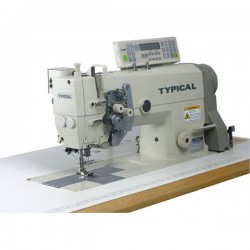 Typical GC-6875 HD3 Çift İğne Büyük Mekik İptalli İplik Kesicili  Kilit Dikiş Orta ve Kalın Mat için