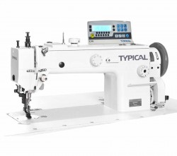 Typical GC0323-D2 Tek İğne Kilit Dikiş Büyük Mekik Ayak Transportlu İplik Kesicili