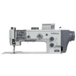 Typical TW1-898L14-D2T5 Direct Drive İplik Kesicili 3’lü Transport Sistemli Çift Papuç Deri Dikiş Makinası