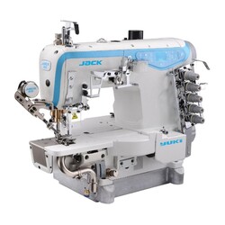 Jack JK-K4-UTL-35ACX356-K Soldan Bıçaklı Regulalı İplik Kesicili Havalı Reçme Makinası